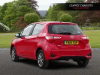 Used Toyota Yaris 2018 Red Hatchback