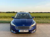 Used Ford Focus Titanium 125 HP (91 kW) 2016 Blue Hatchback