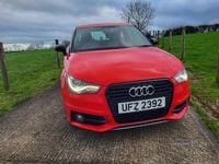 Used Audi A1 S-Line 122 HP (89 kW) 2014 Red Hatchback