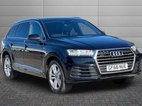 Begagnad Audi Q7 S-Line 272 HK (200 kW) 2016 Svart SUV