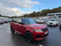 Used Land Rover Range Rover Sport 350 HP (257 kW) 2021 Red SUV