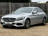 Used Mercedes C220 2018 Silver Sedan