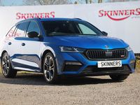 Used Skoda Octavia vRS 245 HP (180 kW) 2022 Blue Estate