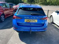 Used Skoda Octavia SE L 150 HP (110 kW) 2021 Blue Estate