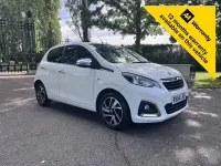 Used Peugeot 108 82 HP (60 kW) 2014 White Hatchback