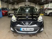 Used Nissan Micra Acenta 78 HP (57 kW) 2015 Black Hatchback