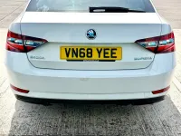 Used Skoda Superb SE L Executive 2018 White Hatchback