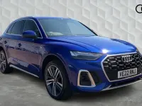 Used Audi Q5 S-Line 261 HP (191 kW) 2022 Ultra blue SUV