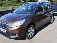 Used Peugeot 2008 Active 70 HP (51 kW) 2015 Brown SUV