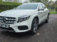 Begagnad Mercedes GLA200 AMG line 2017 Vit SUV