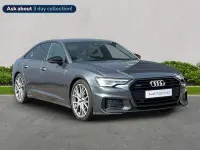 Begagnad Audi A6 Black Edition 204 HK (150 kW) 2022 Grå Sedan