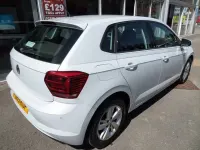 Used VW Polo SE 95 HP (69 kW) 2019 Silver Hatchback