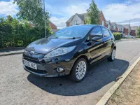 Used Ford Fiesta Titanium 2011 Black Hatchback