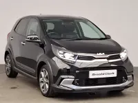 Used Kia Picanto X-Line 66 HP (48 kW) 2023 Black Hatchback