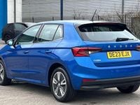 Used Skoda Fabia SE L 110 HP (80 kW) 2023 Blue Hatchback
