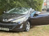 Used Peugeot 308 CC GTi 2010 Brown Cabriolet