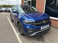 Used VW T-Cross S 95 HP (69 kW) 2020 Blue SUV