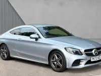 Used Mercedes C200 AMG line 184 HP (135 kW) 2023 Silver