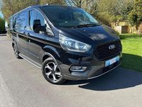 Used Ford Transit Custom Active 170 HP (125 kW) 2021 Black Van