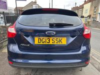 Used Ford Focus 105 HP (77 kW) 2013 Blue Hatchback