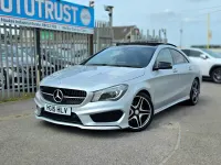 Usado Mercedes CLA220 AMG 177 HP (130 kW) 2015 Prateado Sedan