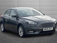 Used Ford Focus Titanium 100 HP (73 kW) 2015 Grey Hatchback