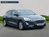 Used Ford Focus Titanium 125 HP (91 kW) 2018 Grey Hatchback