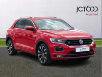 Used VW T-Roc R-line 150 HP (110 kW) 2020 Red SUV