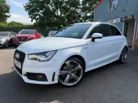 Used Audi A1 Black Edition 2013 White Hatchback