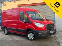 Used Ford Transit Trend 130 HP (95 kW) 2021 Red Van