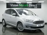 Used Ford C-MAX Titanium 125 HP (91 kW) 2016 Silver MPV