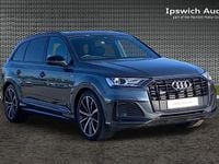 Begagnad Audi Q7 Black Edition 334 HK (245 kW) 2023 Grå SUV