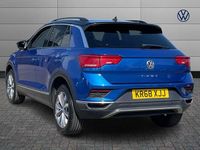 Used VW T-Roc Design 150 HP (110 kW) 2018 Blue SUV