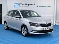 Used Skoda Fabia SE L 90 HP (66 kW) 2015 Silver Hatchback