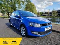 Used VW Polo Match 60 HP (44 kW) 2012 Blue Hatchback