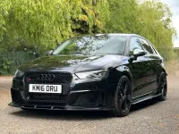 Used Audi RS3 Black Edition 2016 Black Sedan