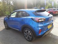 Used Ford Puma Titanium 125 HP (91 kW) 2024 Desert island blue SUV
