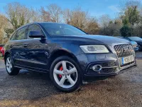 Used Audi Q5 S-Line 190 HP (139 kW) 2015 Blue SUV