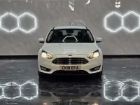 Used Ford Focus Titanium 125 HP (91 kW) 2018 White Hatchback