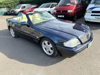 Used Mercedes SL280 2000 Blue Cabriolet