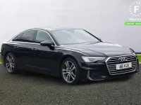 Used Audi A6 S-Line 204 HP (150 kW) 2019 Black Sedan