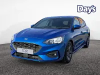 Used Ford Focus ST-Line 120 HP (88 kW) 2019 Blue Hatchback