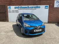 Used Toyota Yaris Active 2017 Blue Hatchback