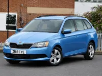 Used Skoda Fabia SE 2018 Blue Estate