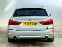 Usado BMW 520 Comfort Edition 2017 Plateado Familiar