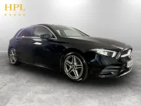 Used Mercedes A200 AMG line 163 HP (119 kW) 2019 Black Hatchback