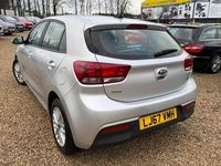Used Kia Rio 77 HP (56 kW) 2017 Silver Hatchback