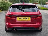 Used Jaguar XF R-Sport 2019 Red Estate