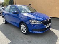 Used Skoda Fabia 95 HP (69 kW) 2020 Blue Hatchback