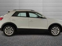 Used VW T-Roc SE 115 HP (84 kW) 2019 White SUV